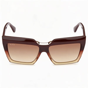 MaxMara Mm0137 Square Sunglasses for Women — front view, Acetate frame