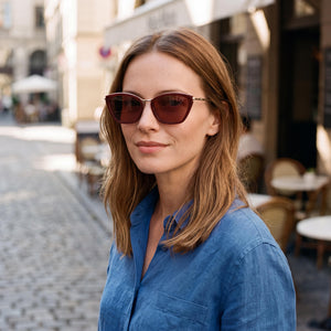 MaxMara MM0162 Red Sunglasses Women — lifestyle wear, garden parties and weekend brunches