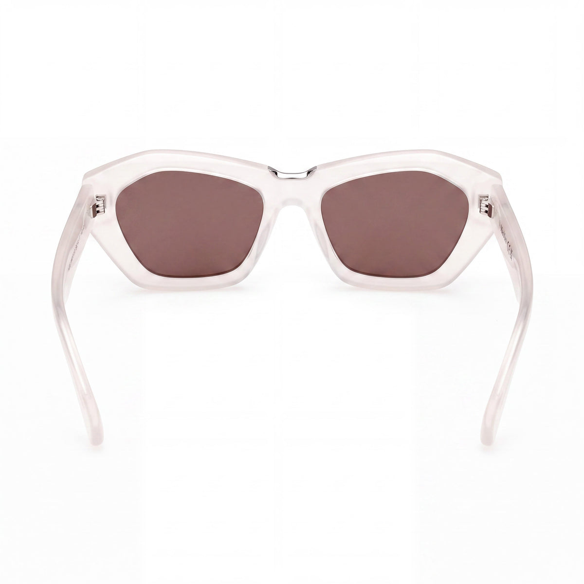 MaxMara Mm0169 Shiny Ivory Shield Sunglasses for Women, 54mm, Photo 4