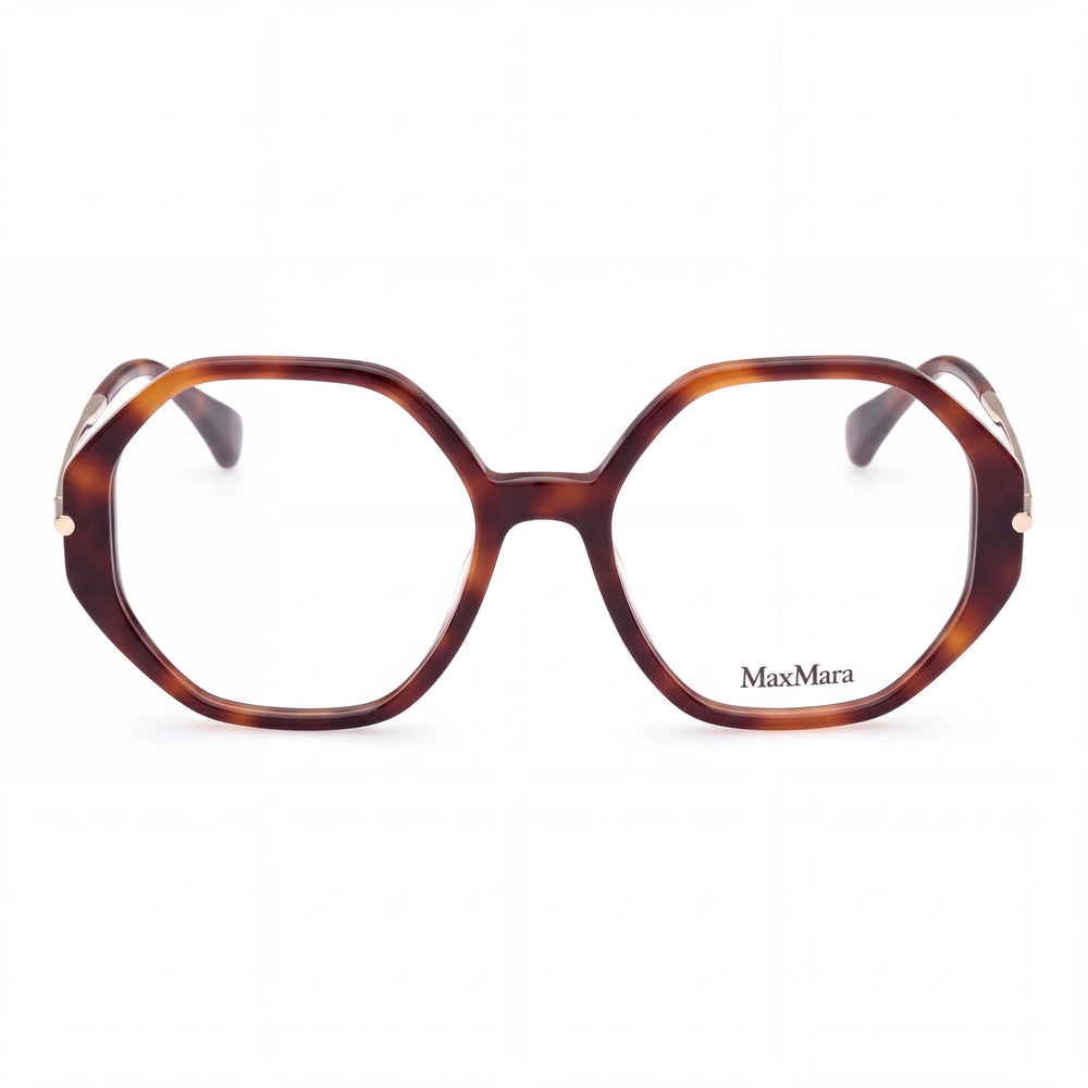 MaxMara MM5005 Oval Eyeglasses for Women — front view, Acetate
