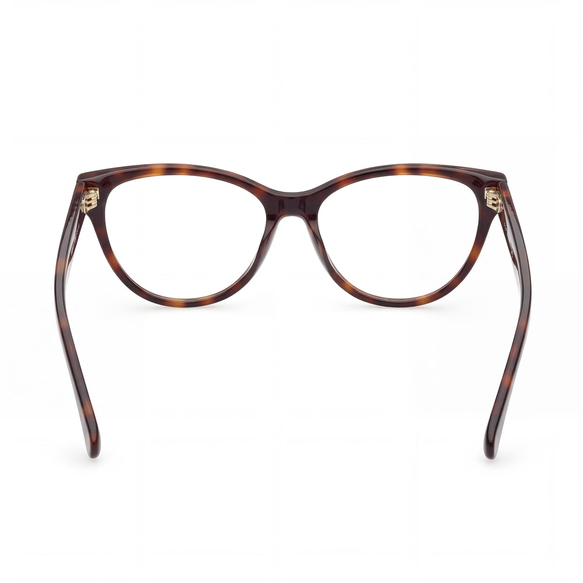 Gafas graduadas para mujer MaxMara MM5011, forma ojo de gato, color carey oscuro, 55 mm, Photo 3