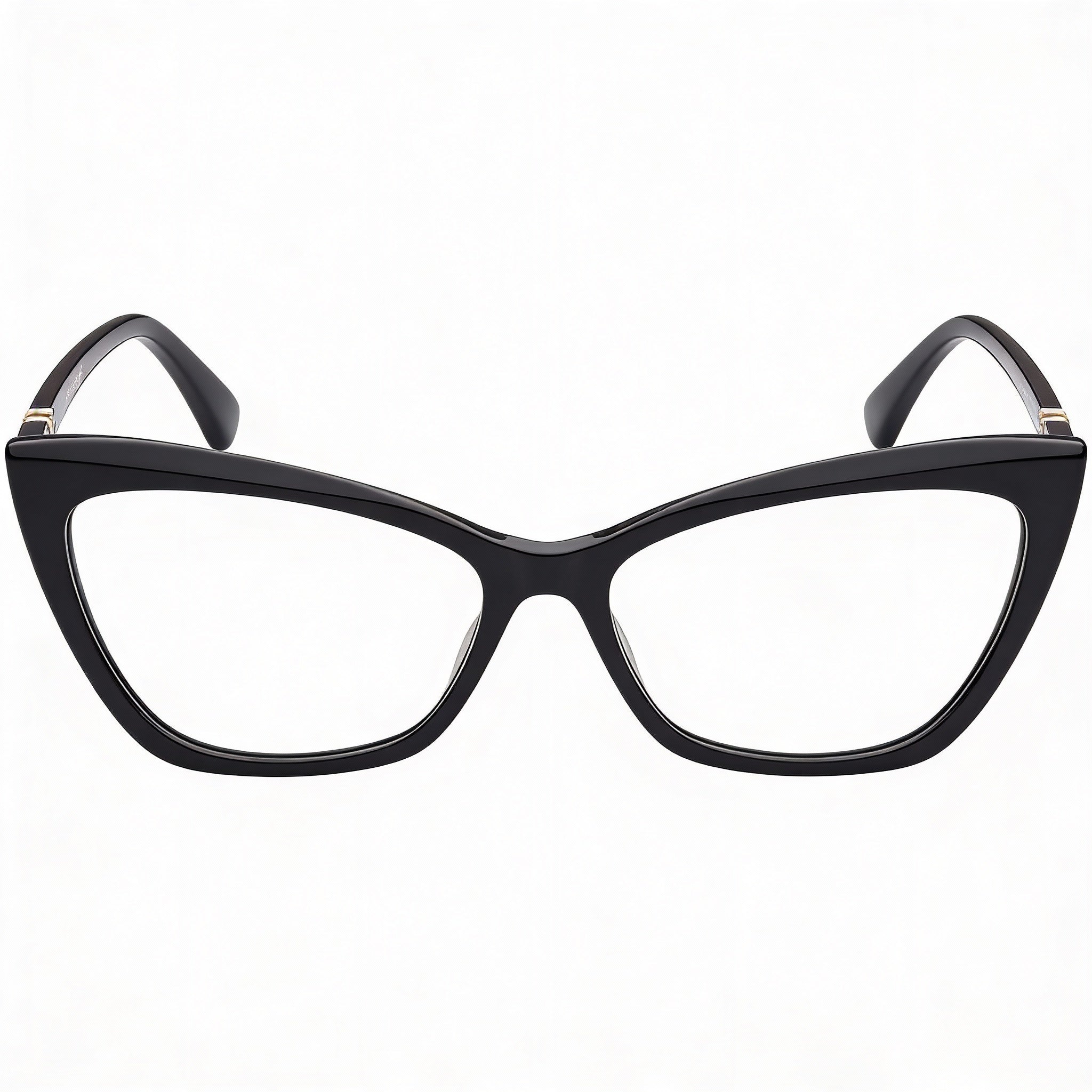 Gafas de sol MaxMara MM5016 de acetato negras estilo ojo de gato para mujer, Photo 2