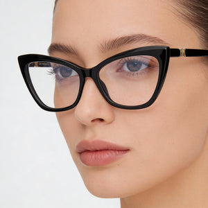 MaxMara MM5016 Black Eyeglasses Women — lifestyle wear, office and reading