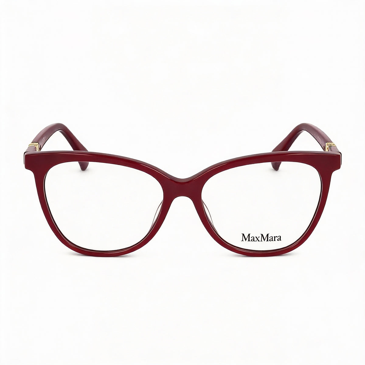 Gafas MaxMara MM5018 tipo ojo de gato en color burdeos claro para mujer, 53mm, Photo 2