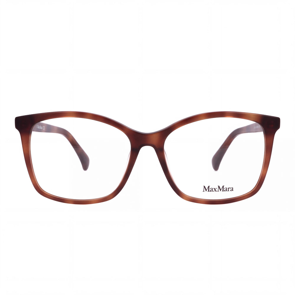 MaxMara MM5023 Square Eyeglasses for Women — front view, Plastic