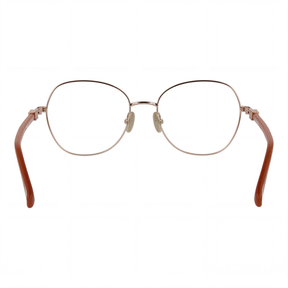 MaxMara Mm5034 Round Sunglasses Men — side view, Demo Clear lens