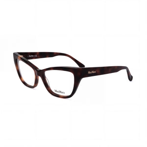 MaxMara MM5053 Havana Cat Eye Eyeglasses for Women, Acetate frame