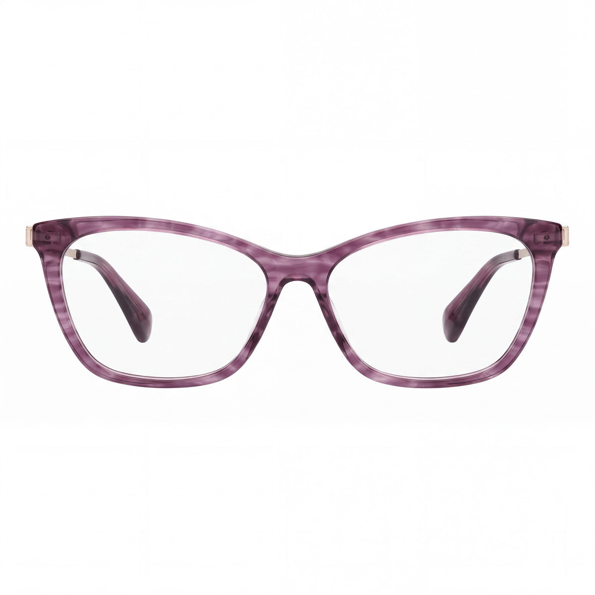 Gafas graduadas rectangulares MaxMara MM5070 color violeta para mujer, acetato 54mm, Photo 2