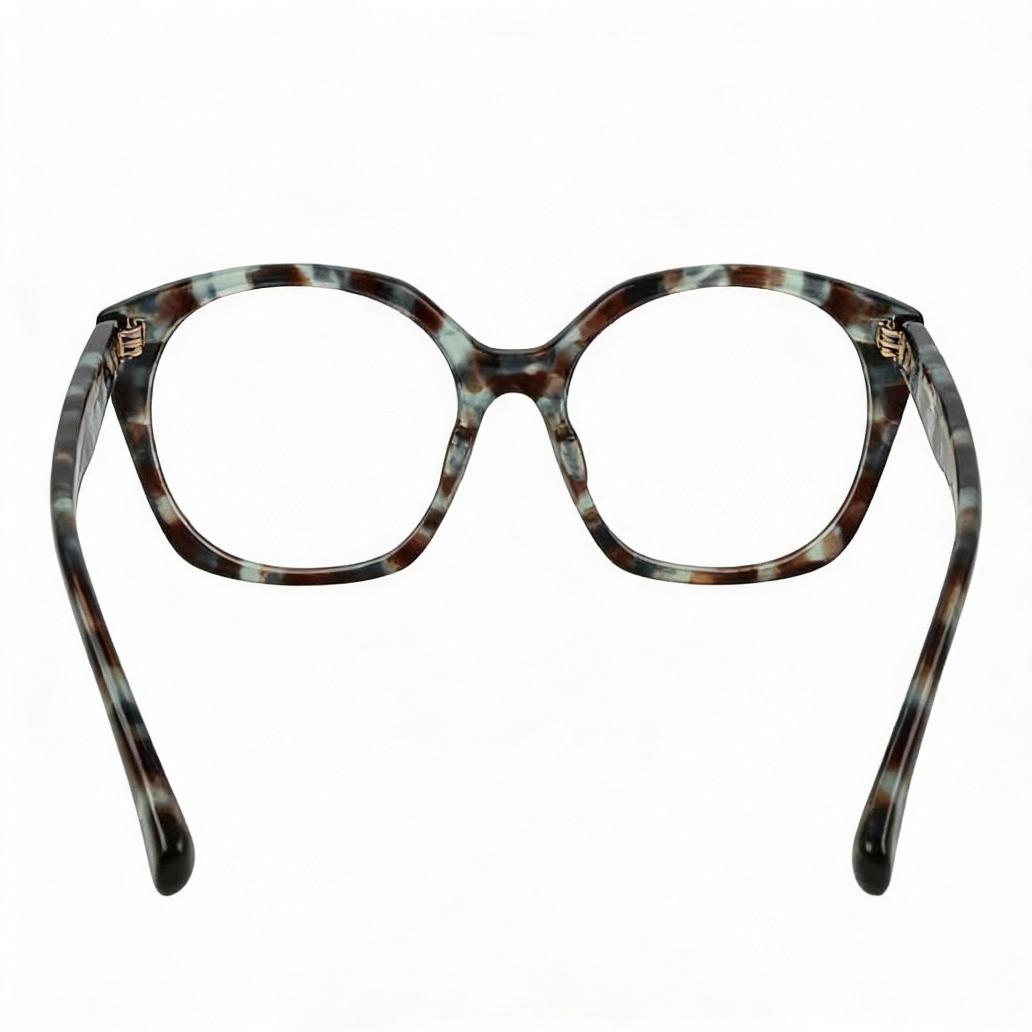 MaxMara MM5082 Havana Square Eyeglasses for Women, Acetate 53mm, Photo 2