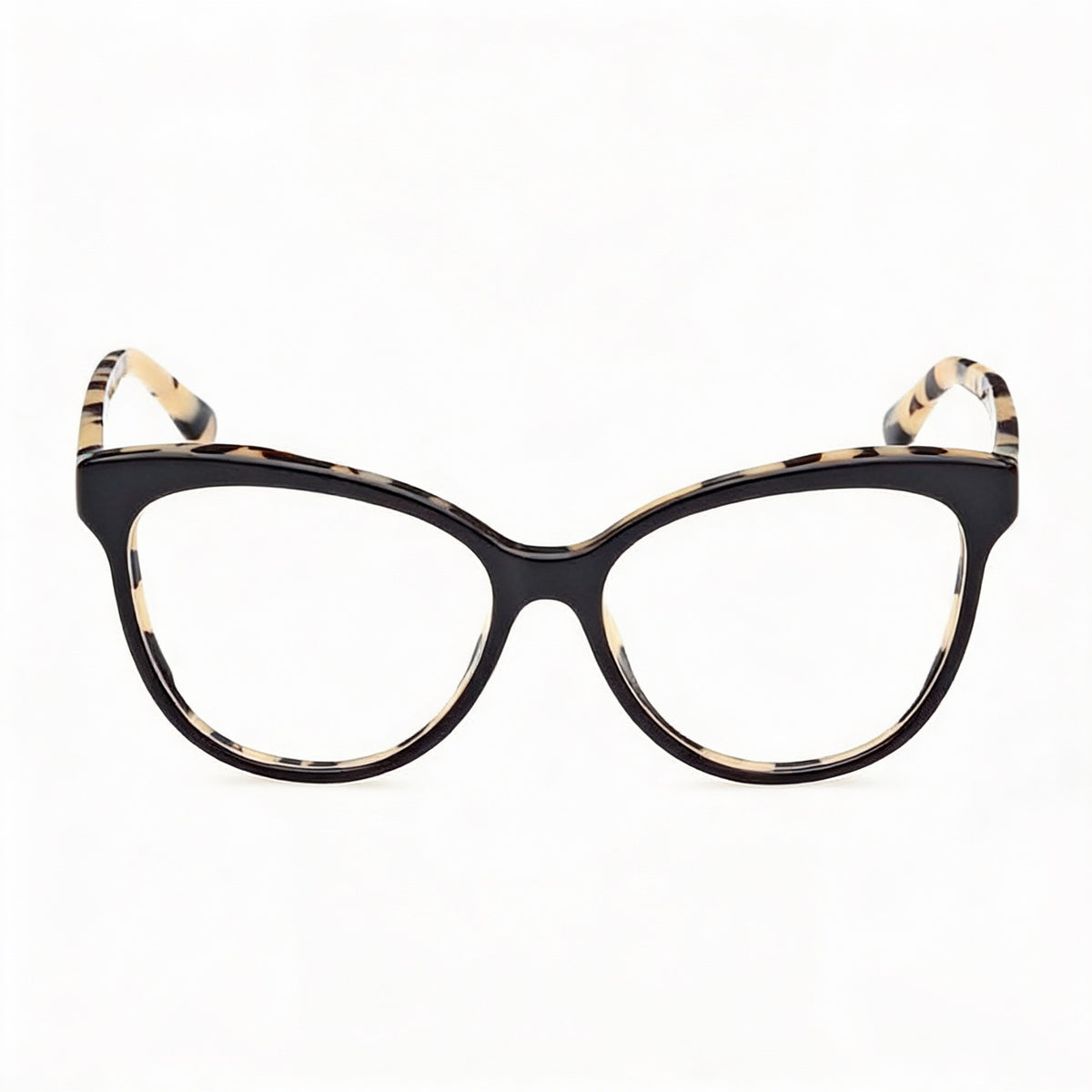 MaxMara MM5093 Black Rectangle Eyeglasses for Women, Plastic 54mm, Photo 2