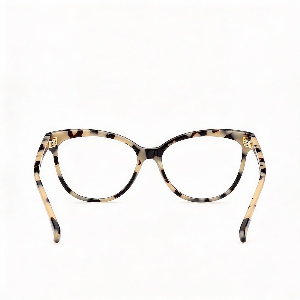 MaxMara MM5093 Black Rectangle Eyeglasses for Women, Plastic 54mm, Photo 4