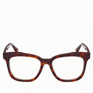 MaxMara MM5095 Square Eyeglasses for Women — front view, Plastic