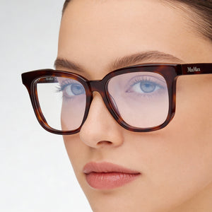 MaxMara MM5095 Havana Eyeglasses Women — lifestyle wear, office and reading