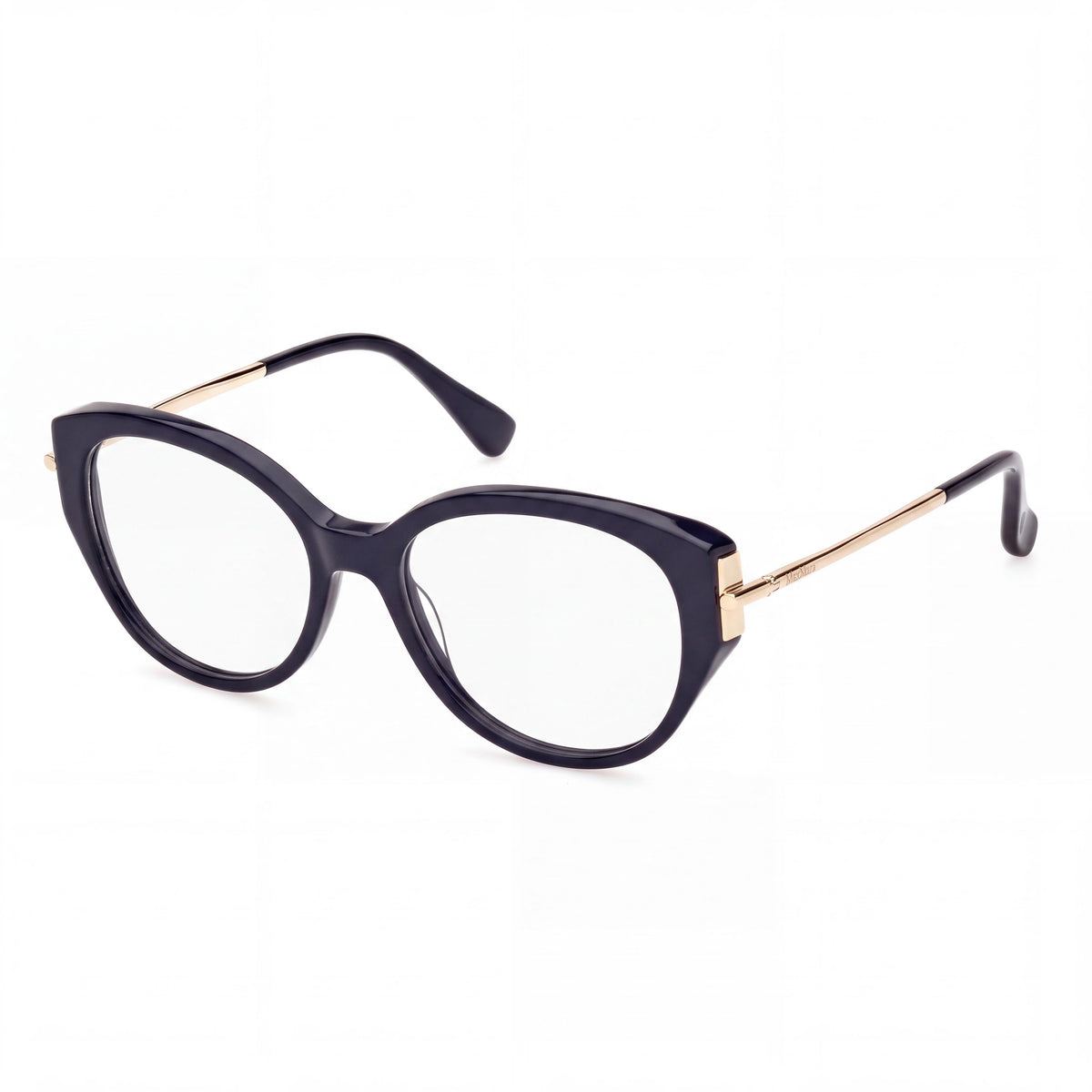 MaxMara Mm5116 Black Oval Eyeglasses for Men, Plastic 52mm, Photo 1