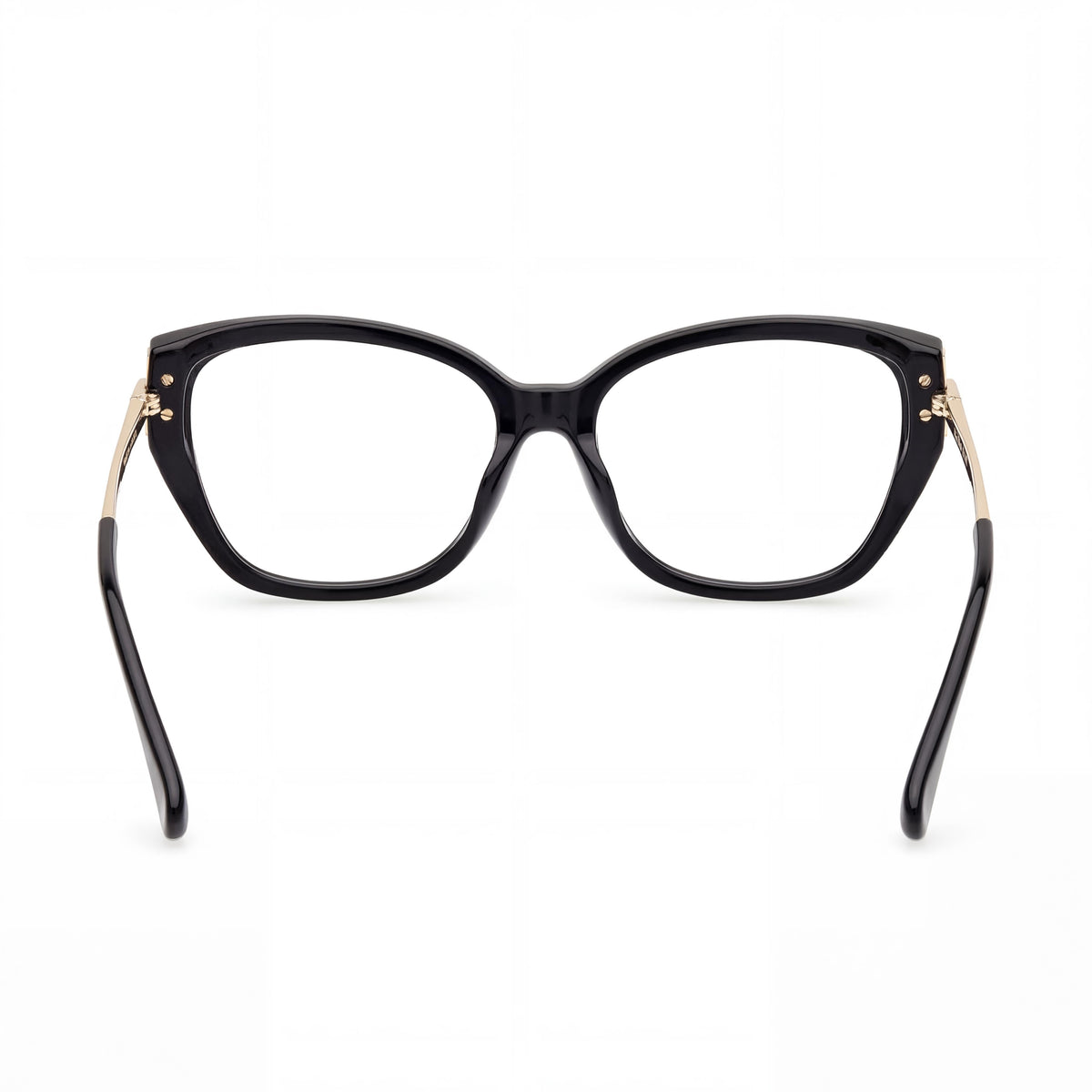 Gafas de sol para mujer MaxMara Mm5117 ojo de gato, color negro y oro pálido, 55mm, Photo 4