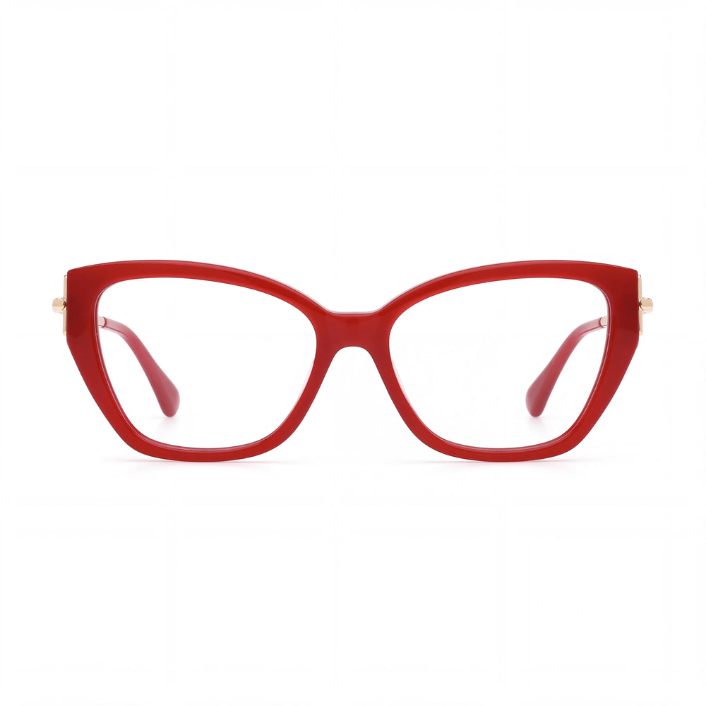 MaxMara MM5117 Cat Eye Eyeglasses for Women — front view, Plastic