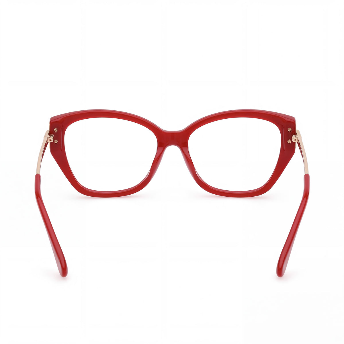 MaxMara MM5117 Red Cat Eye Eyeglasses for Women, Photo 3