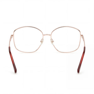 MaxMara Mm5146 Round Eyeglasses for Women — interior view, Polycarbonate demo lenses
