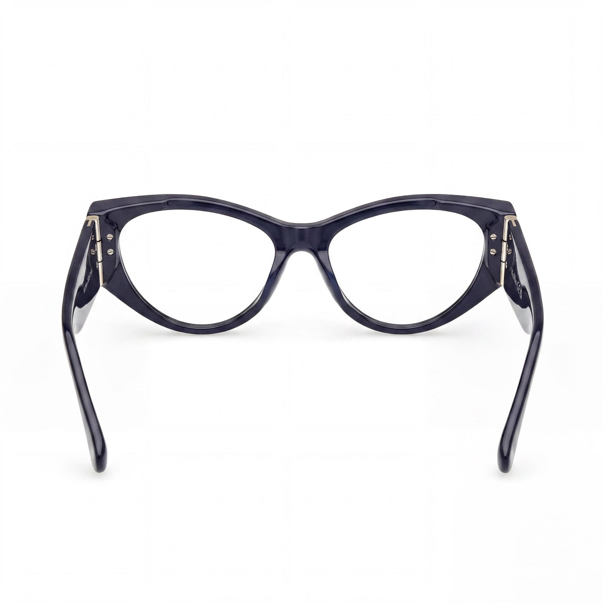 Gafas MaxMara Mm5174 con montura ojo de gato azul brillante para mujer, 55 mm, Photo 3