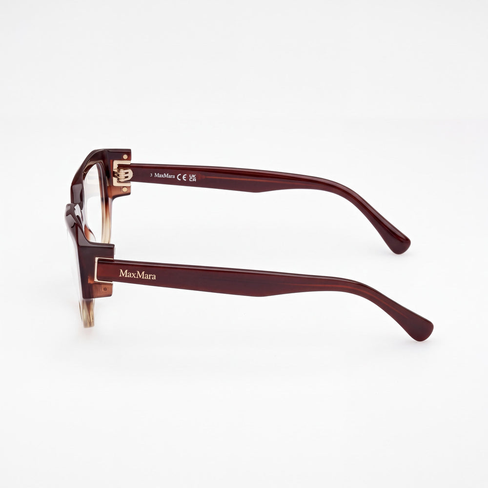MaxMara Mm5182 Rectangle Eyeglasses for Women — front view, Plastic