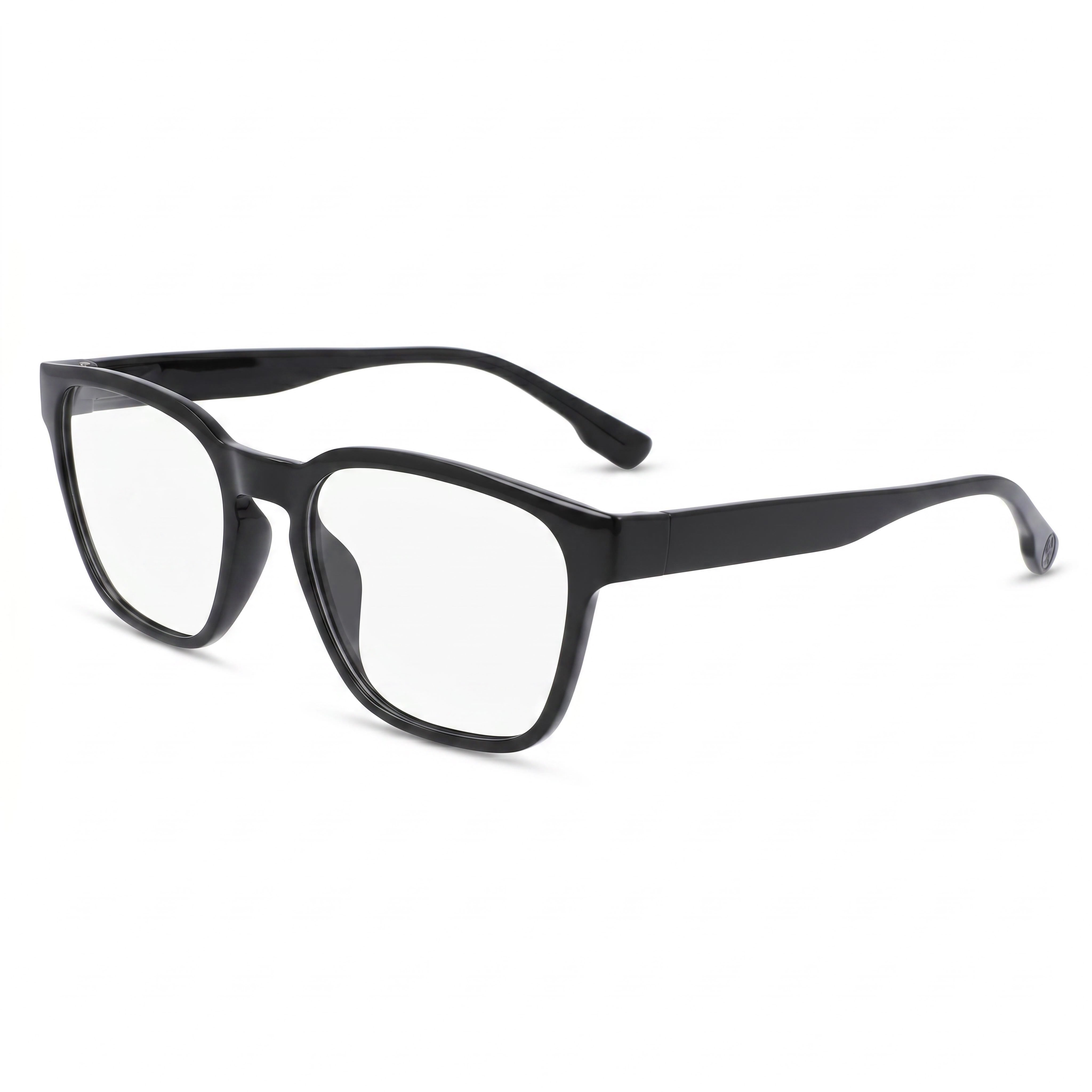 McAllister Mc4510 Black Square Eyeglasses for Men, Metal 54mm, Photo 1