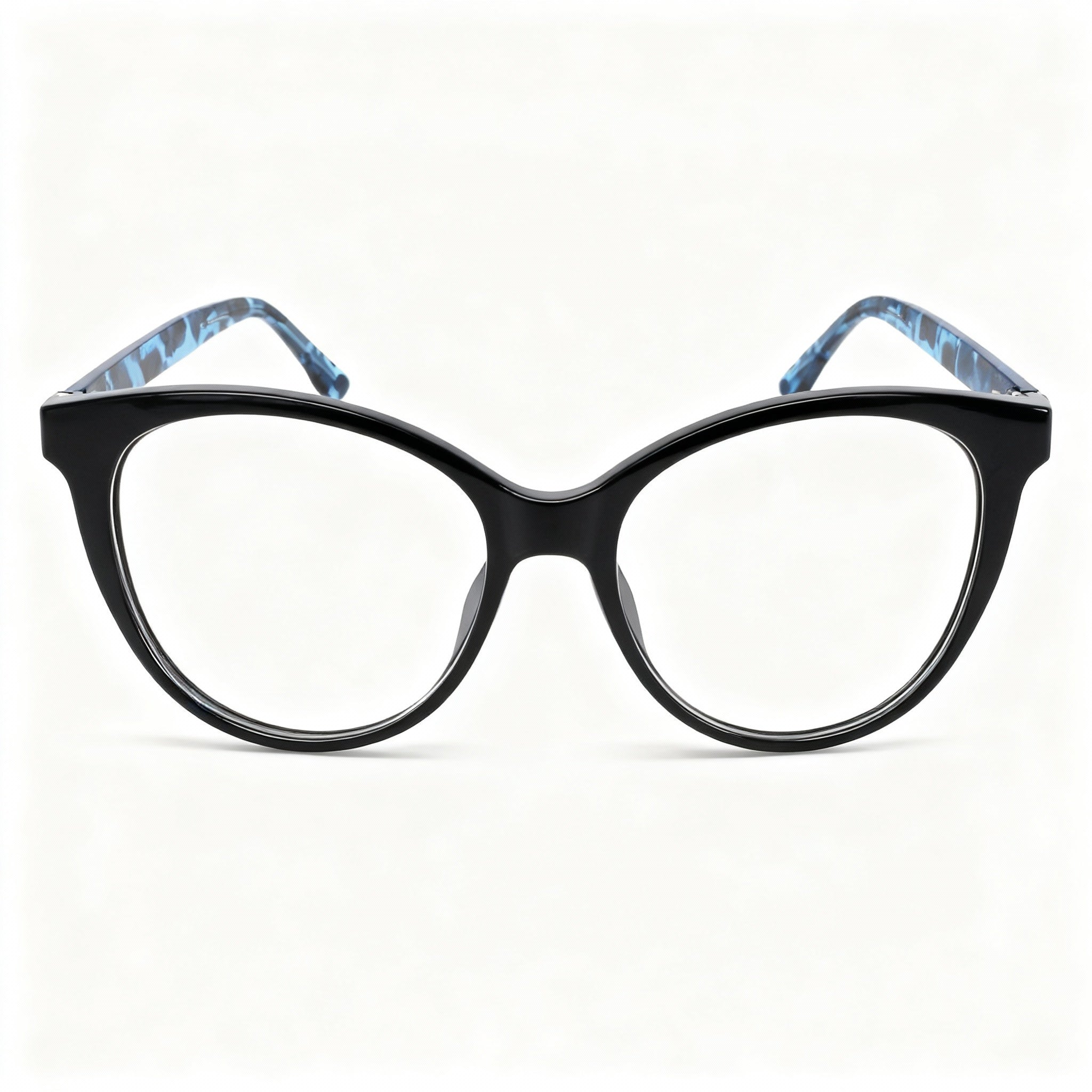 McAllister Mc4511 Black Cat Eye Eyeglasses for Men, Metal 54mm, Photo 2
