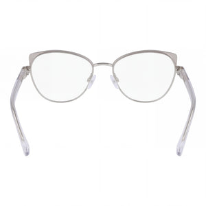 McAllister Mc4520 Cat Eye Eyeglasses for Men — interior view, Polycarbonate demo lenses