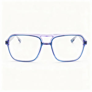 McAllister Mc4534 Aviator Eyeglasses for Men — front view, Metal