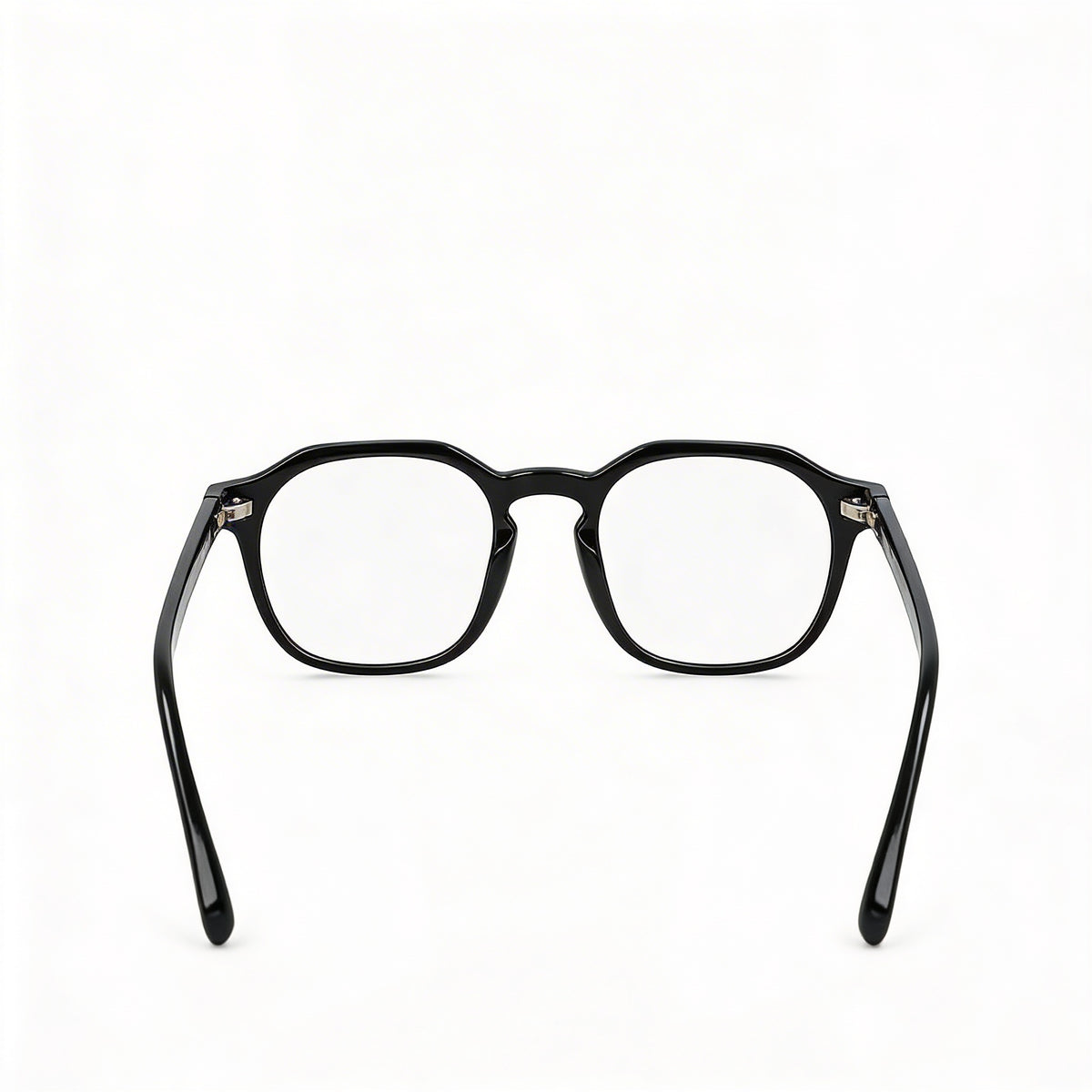 McAllister Mc4535 Black Square Eyeglasses for Men, Metal 48mm, Photo 3