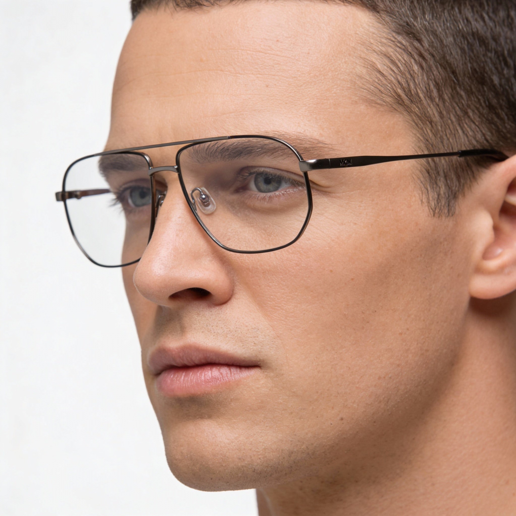Gafas de Aviador MCM MCM2137 Negras en Metal para Hombre, Photo 3