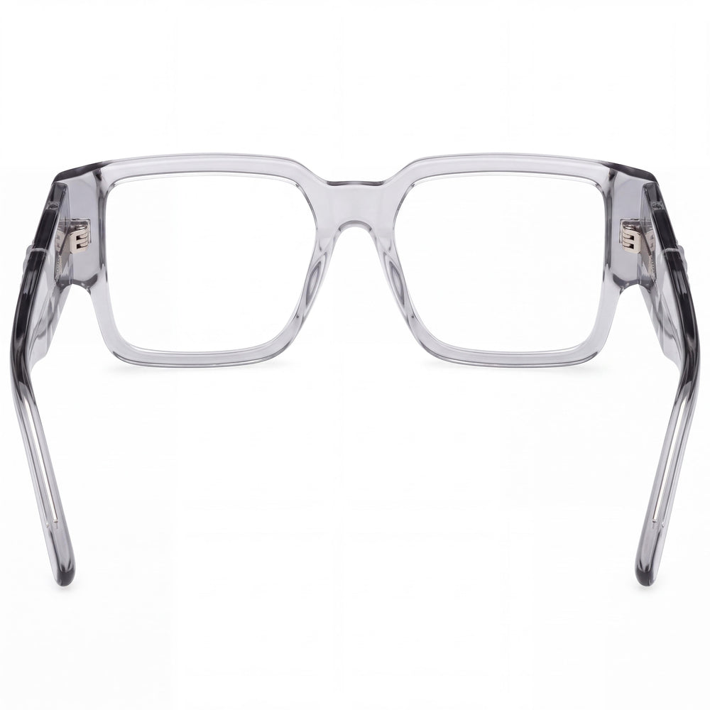 MCM Mw5024 Rectangle Eyeglasses Unisex — side view, Gray Plastic temples