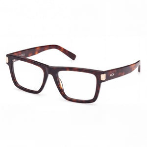 MCM Mw5026 Havana Rectangle Eyeglasses Unisex, Plastic lens