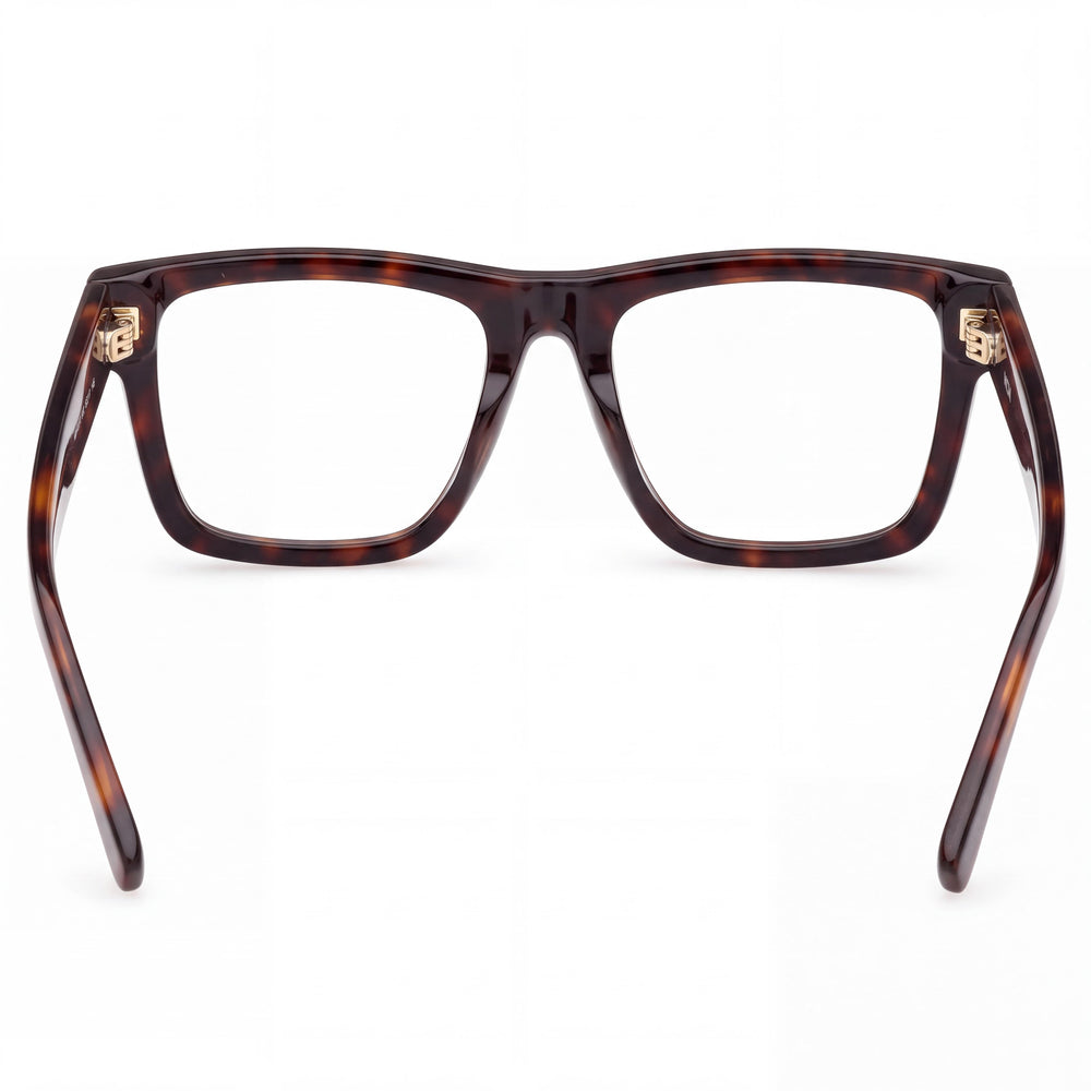 MCM Mw5026 Rectangle Eyeglasses Unisex — side view, Havana frame