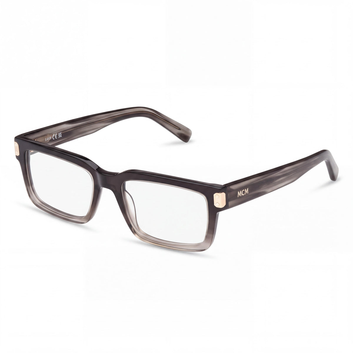 MCM Mw5027 Dark Brown Rectangle Eyeglasses for Men, Photo 1