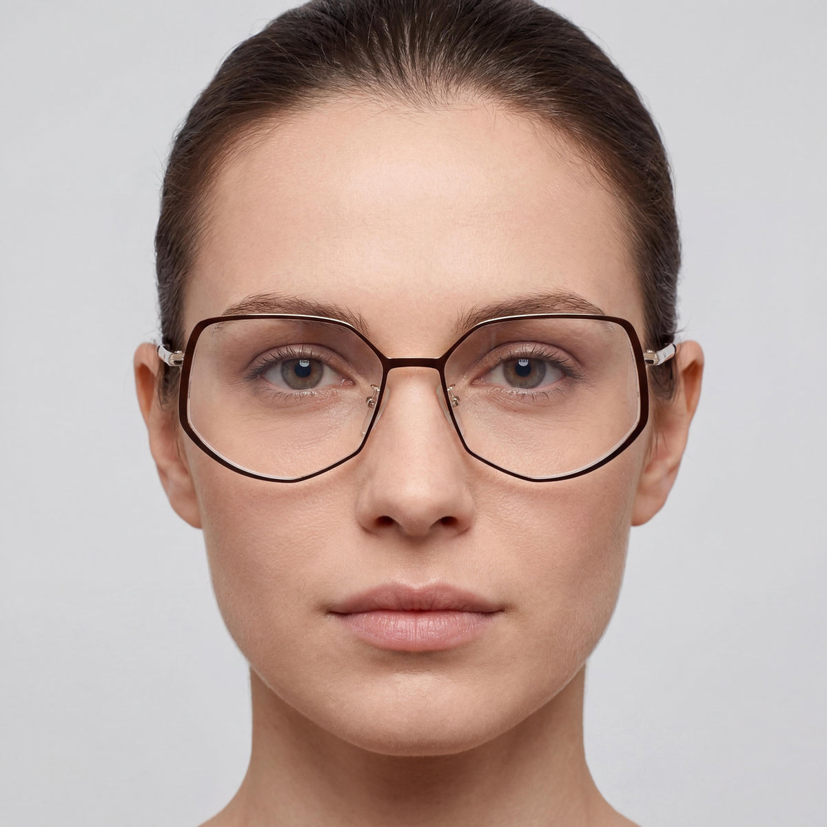 Gafas graduadas rectangulares MCM WORLDWIDE MW5015-H para mujer, 54 mm, Photo 3