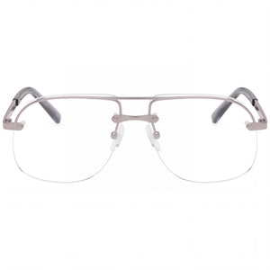 MCM Worldwide MW5019-H Aviator Eyeglasses for Men — front view, Metal