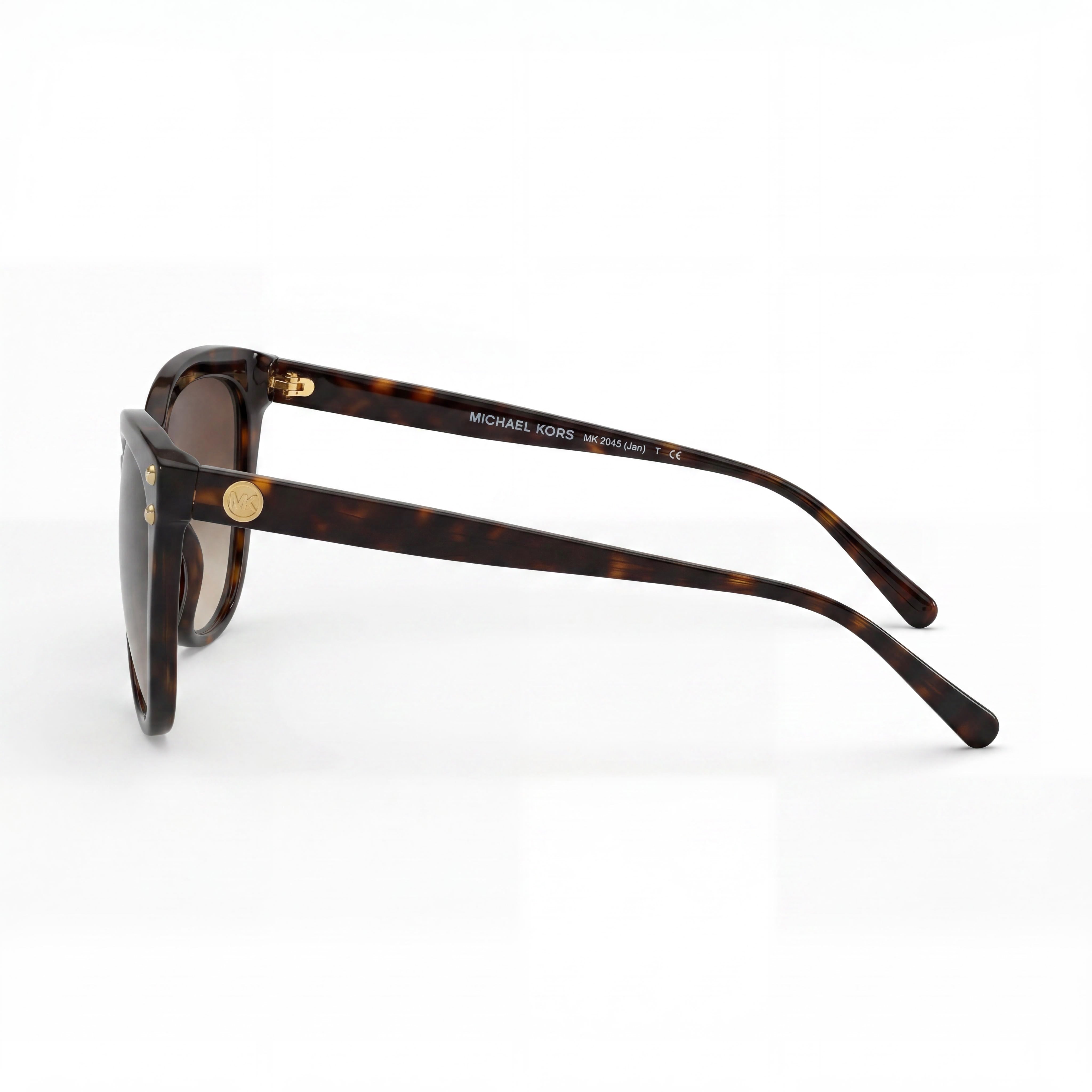 Gafas de sol de ojo de gato Michael Kors Dark Tortoise para mujer, plástico de 55 mm, Photo 2