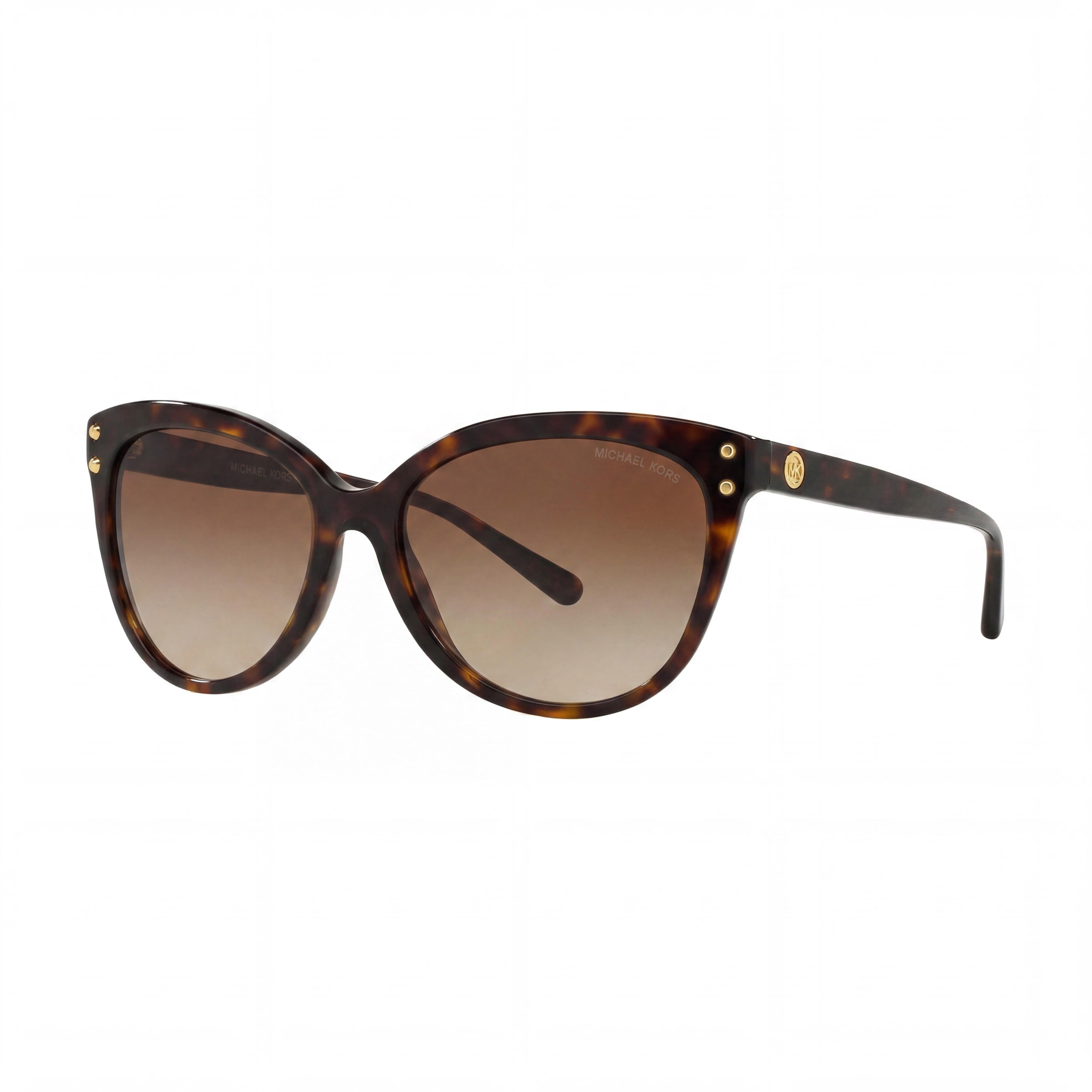 Gafas de sol de ojo de gato Michael Kors Dark Tortoise para mujer, plástico de 55 mm, Photo 1