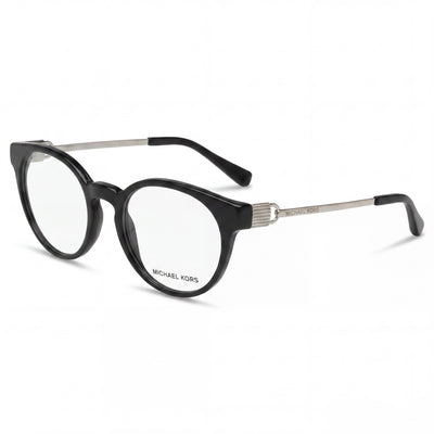 Michael Kors KEA MK4048 Black Round Eyeglasses for Women, Plastic frame