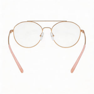 Michael Kors MK 3024 Round Eyeglasses Unisex — front view, Metal