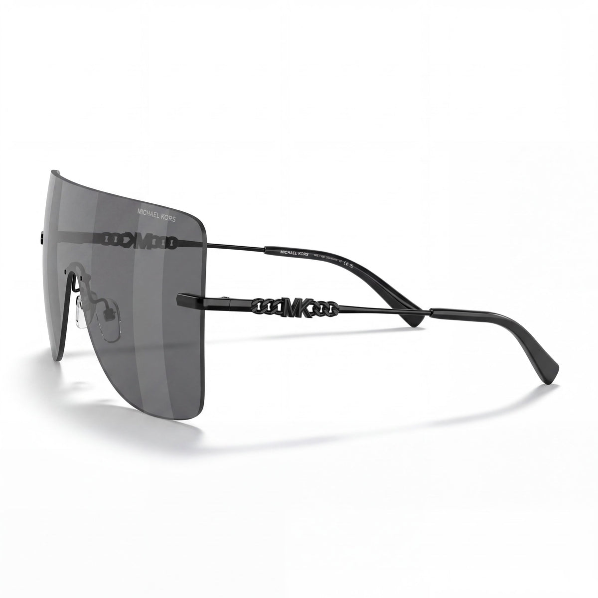 Gafas de sol de aviador Michael Kors MK1148 con cristales de espejo grises para mujer, 38 mm, Photo 1