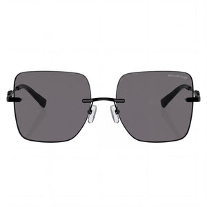Michael Kors Mk1150 Québec Square Sunglasses for Women — front view, Metal frame