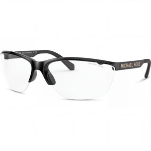 Michael Kors MK2110M Black Shield Sunglasses for Women, Acetate lens
