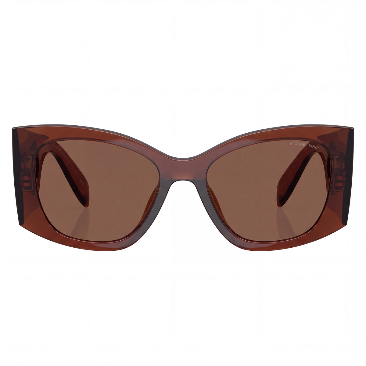 Michael Kors MK2244U Brown Square Sunglasses for Women, 53mm, Photo 2
