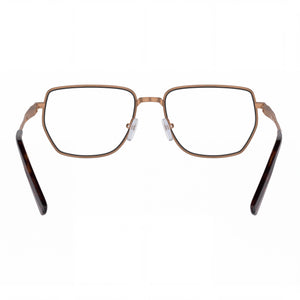 Michael Kors MK3080 Square Eyeglasses for Women — interior view, Plastic demo lenses