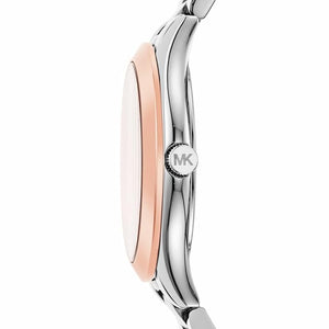 Michael Kors MK3514 Women's Watch — side view, stainless steel case stainless steel band