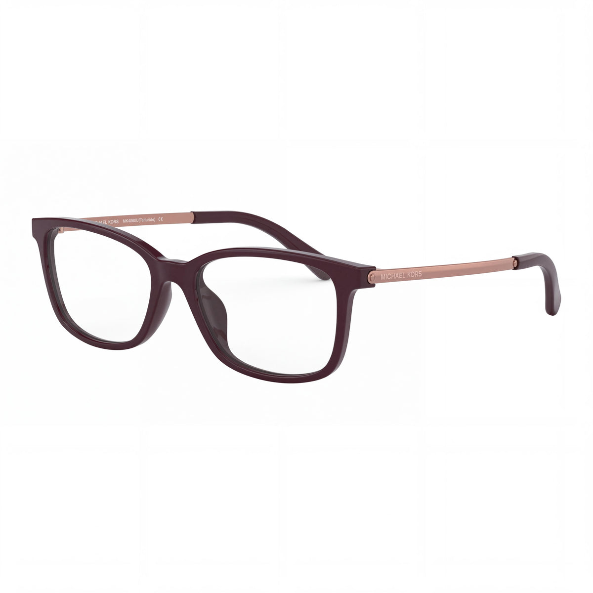 Gafas graduadas rectangulares Michael Kors MK4060U para mujer, color marrón, 54 mm, Photo 1