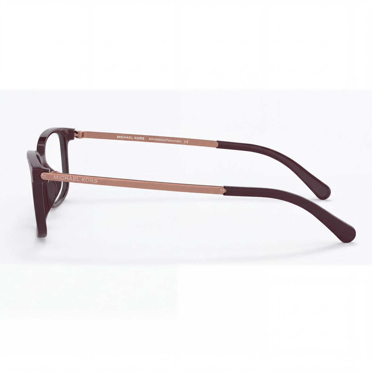 Gafas graduadas rectangulares Michael Kors MK4060U para mujer, color marrón, 54 mm, Photo 3