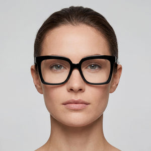 Michael Kors MK4119U Nassau Universal FIT Black Eyeglasses Women — lifestyle wear, office and reading