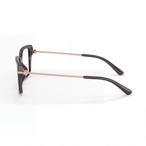 Michael Kors MK4134U Rectangle Eyeglasses for Women — front view, Plastic